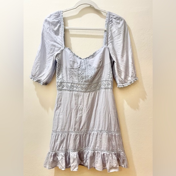 Reformation Paxton Dress in Mineral Size 2